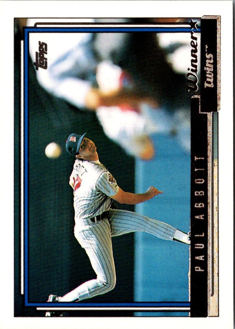 1992 Topps Paul Abbott