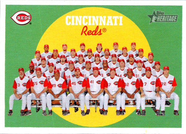 2008 Topps Heritage Cincinnati Reds #111