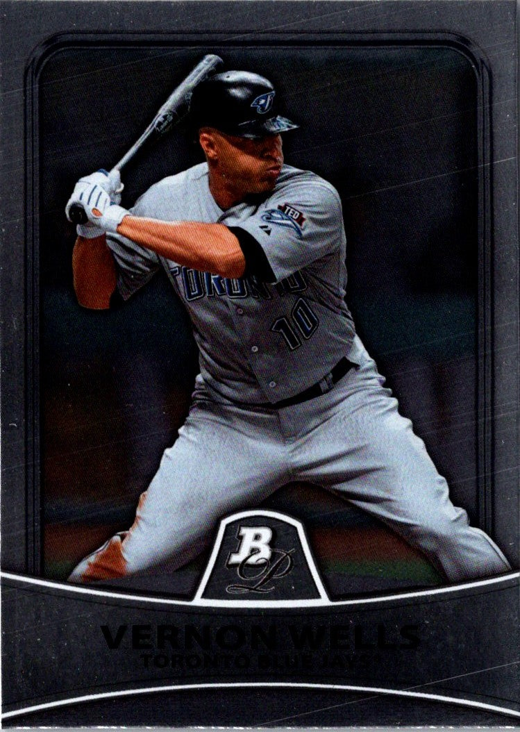 2010 Bowman Platinum Vernon Wells