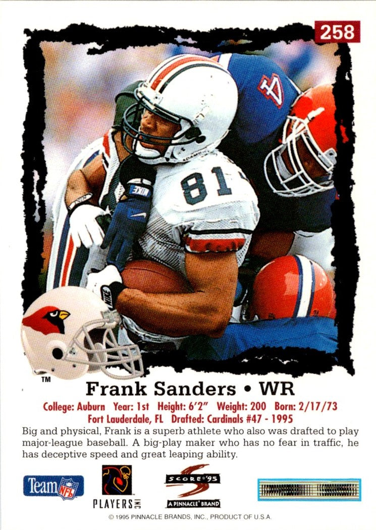 1995 Score Frank Sanders