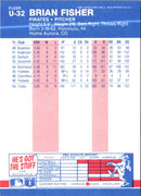 1987 Fleer Update Glossy Brian Fisher