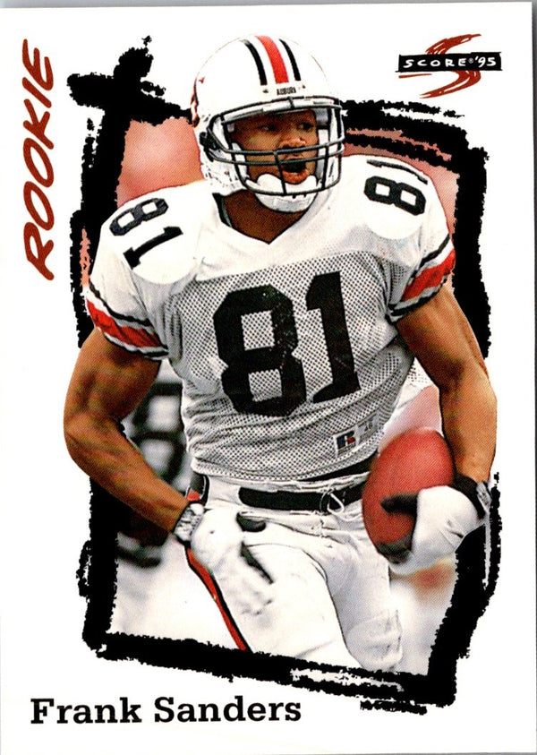 1995 Score Frank Sanders #258 Rookie