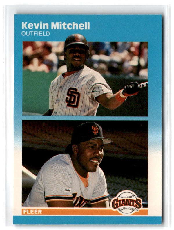 1986 Fleer Kevin Mitchell #U-76