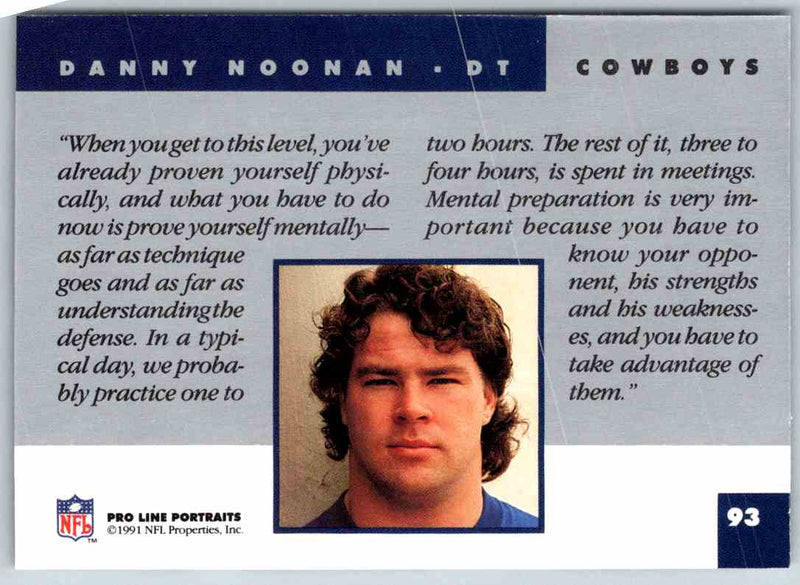 1991 ProLine Danny Noonan