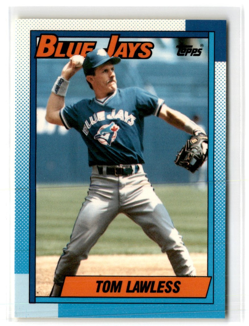 1990 Topps Tiffany Tom Lawless