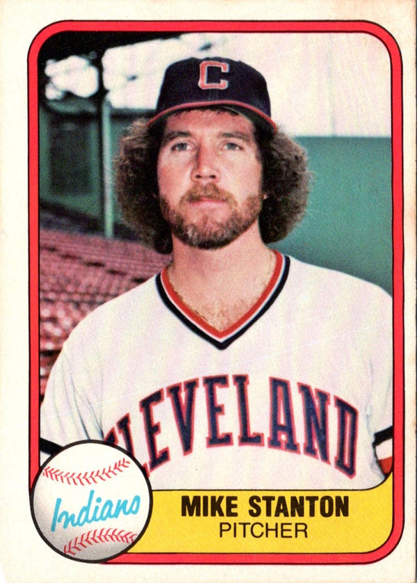 1981 Fleer Mike Stanton #400 Rookie