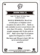 2012 Topps Magic Davone Bess