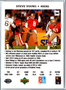 1991 Domino's The Quarterbacks Steve Young