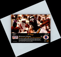 1995 Collector's Choice Update Stick-Ums Minnesota Vikings/Donnell Woolford/James A. Stewart/Eric Curry #49