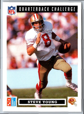 1991 Domino's The Quarterbacks Steve Young #26