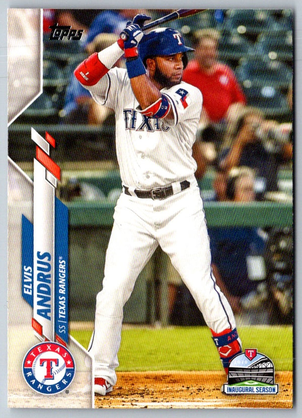 2020 Topps 582 Montgomery Elvis Andrus #577