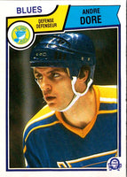 1983 O-Pee-Chee Andre Dore #313 Rookie