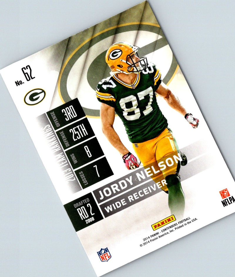 2013 Panini Contenders Jordy Nelson