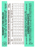 1984 Donruss Bob Welch #153