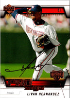2005 Leaf Century Livan Hernandez #61