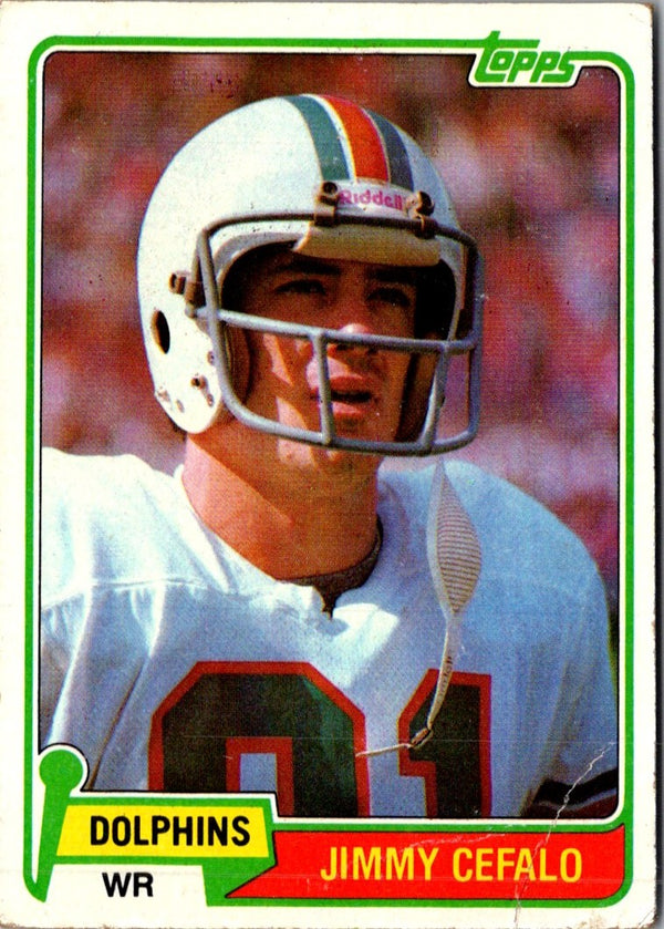 1981 Topps Jimmy Cefalo #371