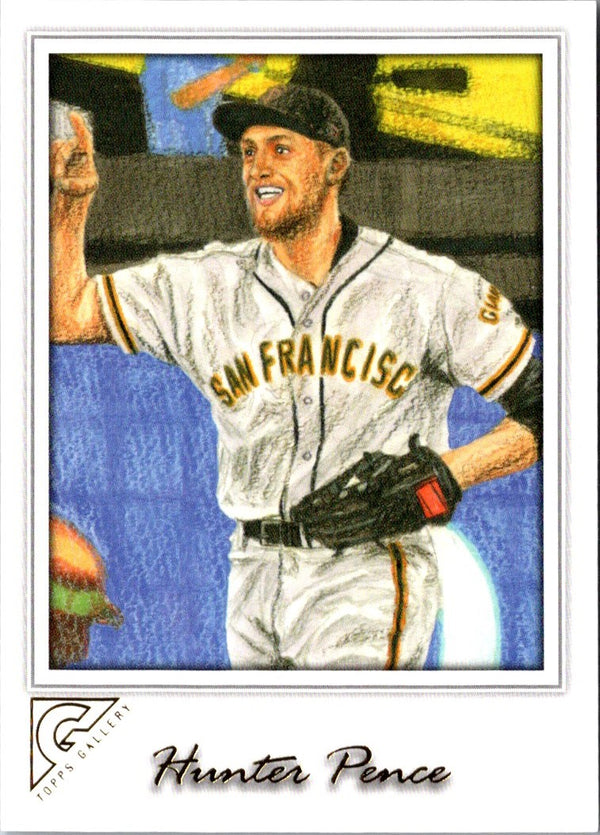 2017 Topps Gallery Hunter Pence #21