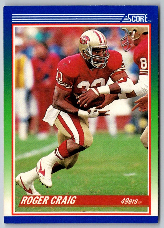 1990 Score Roger Craig #100