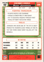 2006 Topps Total Rudi Johnson #437