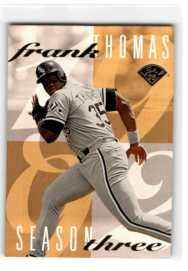 1995 Leaf Frank Thomas Frank Thomas #3