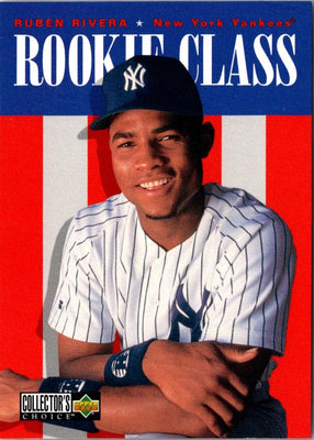 1996 Collector's Choice Ruben Rivera #20