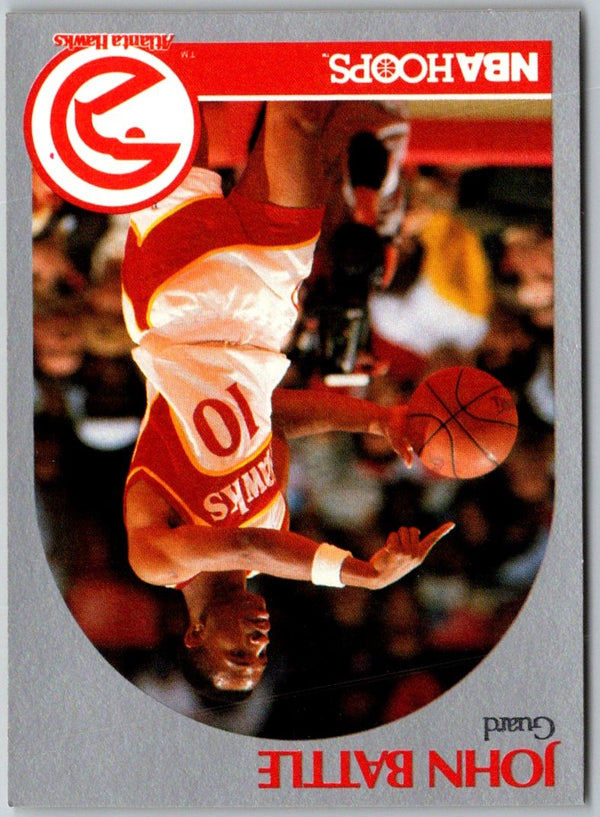 1990 Hoops John Battle #27