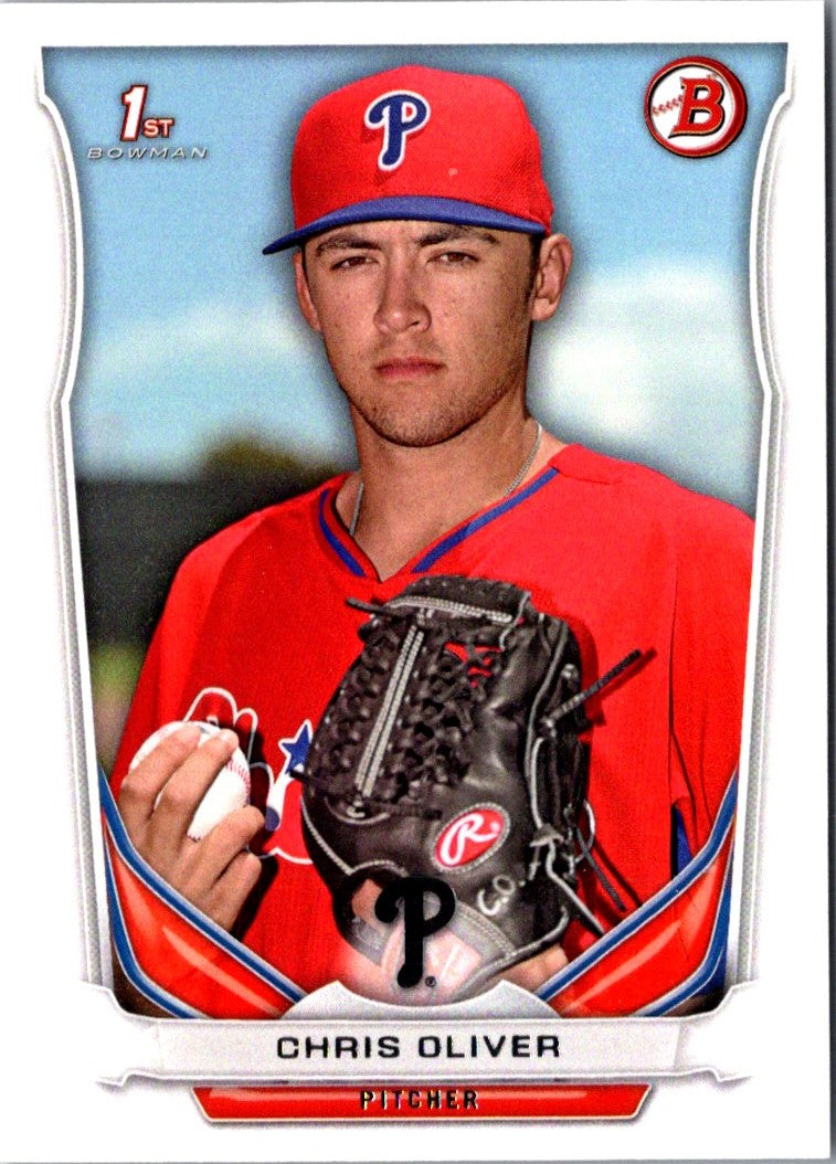 2014 Bowman Draft Picks & Prospects Chris Oliver