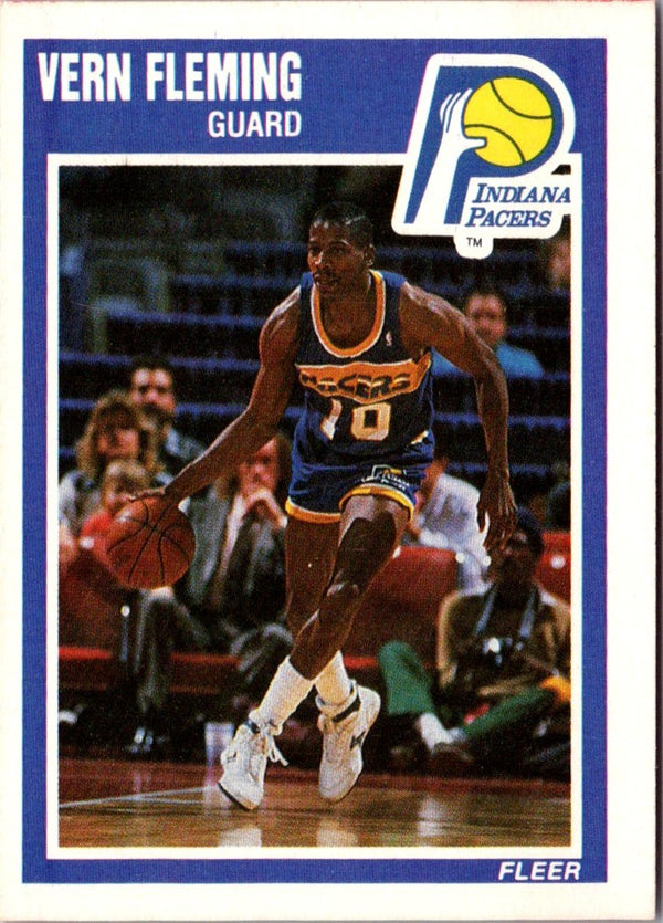 1989 Fleer Vern Fleming #64