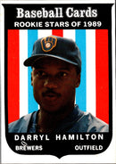 1989 Baseball Card Magazine '59 Topps Replicas Darryl Hamilton