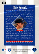 1996 Collector's Choice Chris Snopek