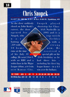 1996 Collector's Choice Chris Snopek #18