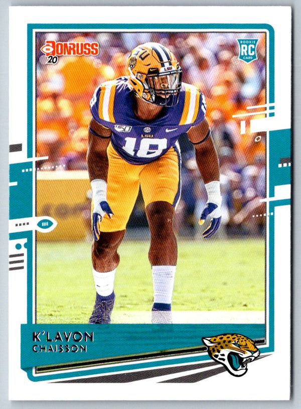 2020 Donruss K'Lavon Chaisson #267 Rookie