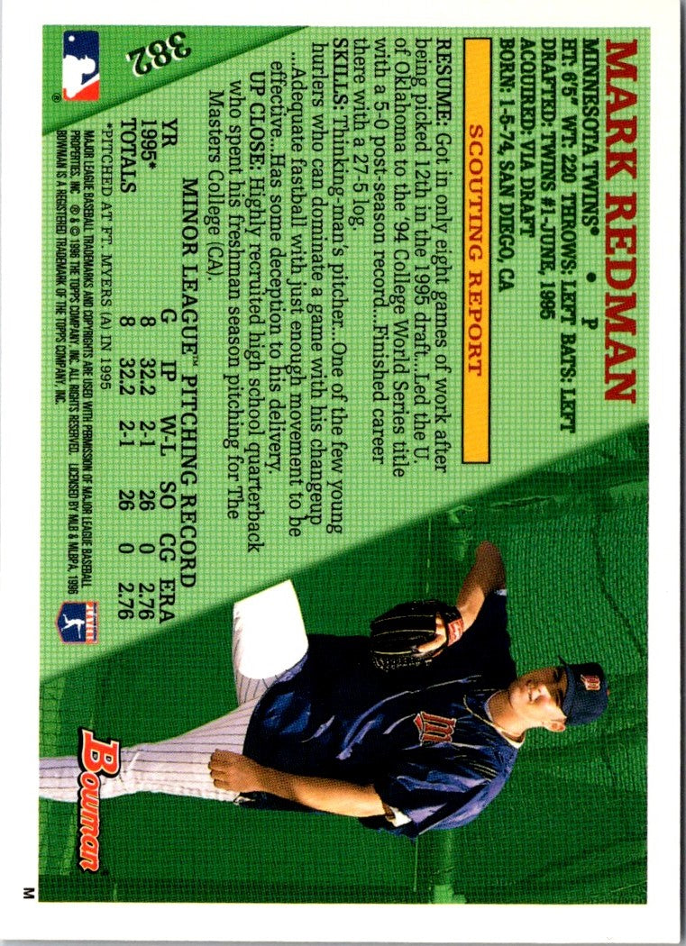 1996 Bowman Mark Redman