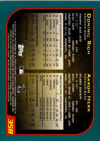 2001 Topps Dominic Rich/Aaron Herr #358 Rookie