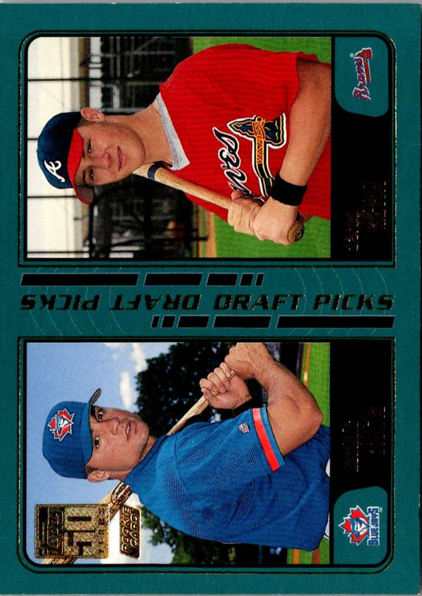 2001 Topps Dominic Rich/Aaron Herr #358 Rookie