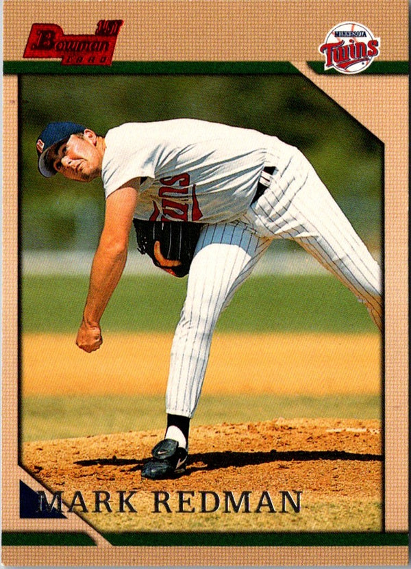 1996 Bowman Mark Redman #382