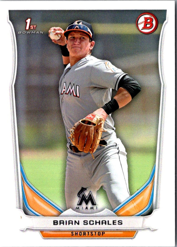 2014 Bowman Draft Picks & Prospects Brian Schales #DP103