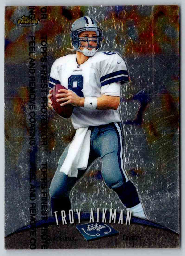 1998 Topps Finest Football Troy Aikman #220