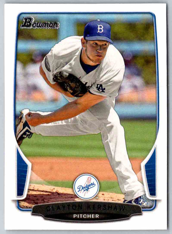 2014 Bowman Clayton Kershaw #91