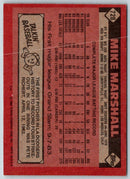 1986 Topps Mike Marshall