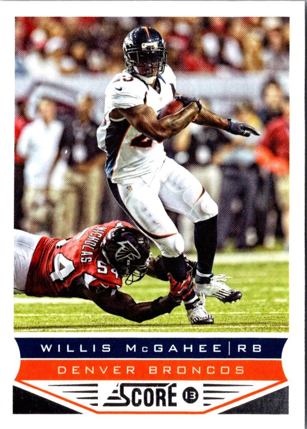 2013 Score Willis McGahee #64