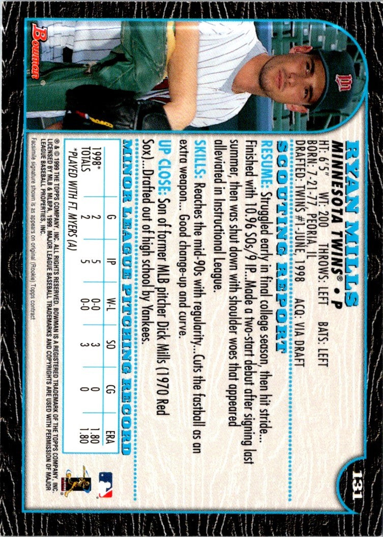 1999 Bowman Ryan Mills