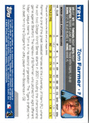 2004 Topps Traded & Rookies Tom Farmer