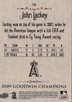 2009 Upper Deck Goodwin Champions John Lackey #79
