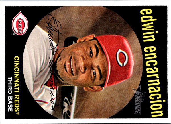 2008 Topps Heritage Edwin Encarnacion #25