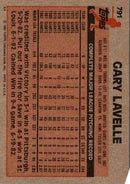 1983 Topps Gary Lavelle