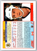 1991 Score Canadian Bilingual Cam Neely #6