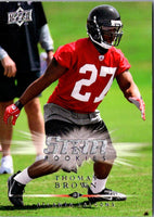 2008 Upper Deck Thomas Brown #293 Rookie