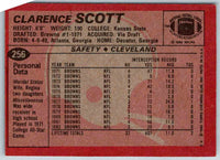 1983 Topps Clarence Scott #256