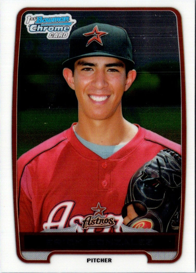 2012 Bowman Draft Picks & Prospects Chrome Erick Gonzalez